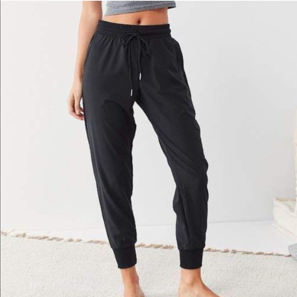 Black joggers